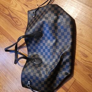 Checkered Tote Bag